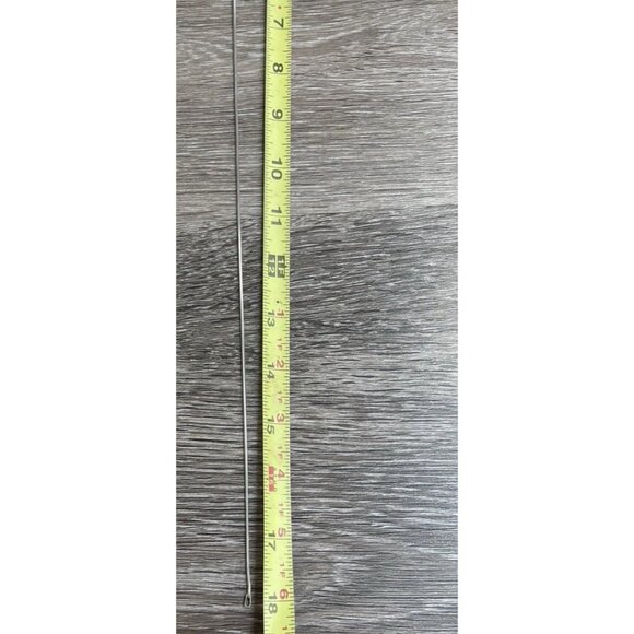 Vintage Milor Italy 925 Sterling Silver Snake Serpentine Chain 18” Necklace - Picture 6 of 12